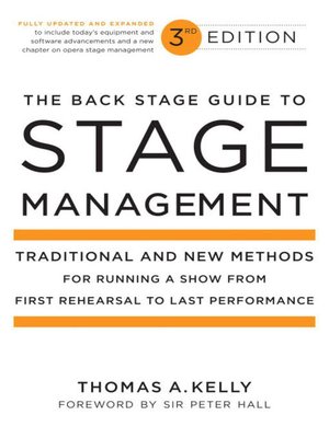cover image of The Back Stage Guide to Stage Management